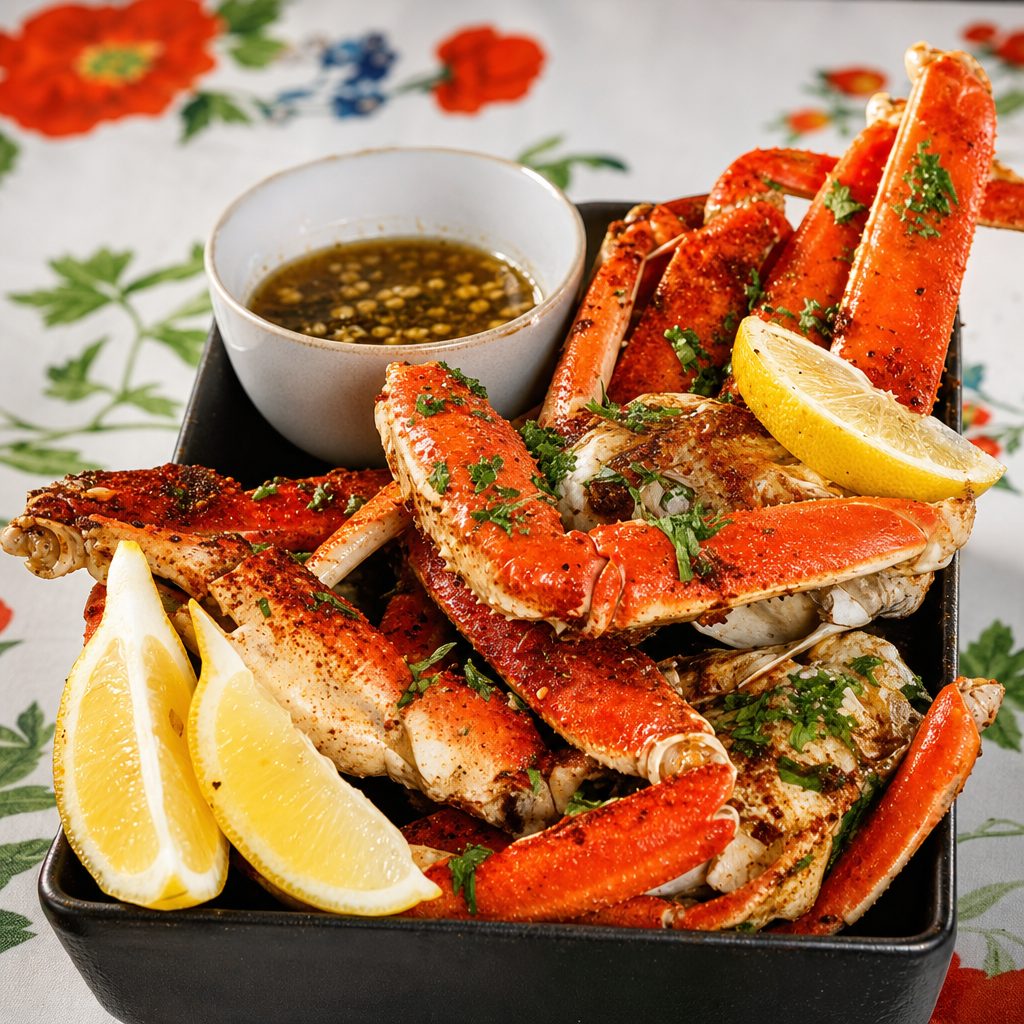 Boiled Crab Leg.