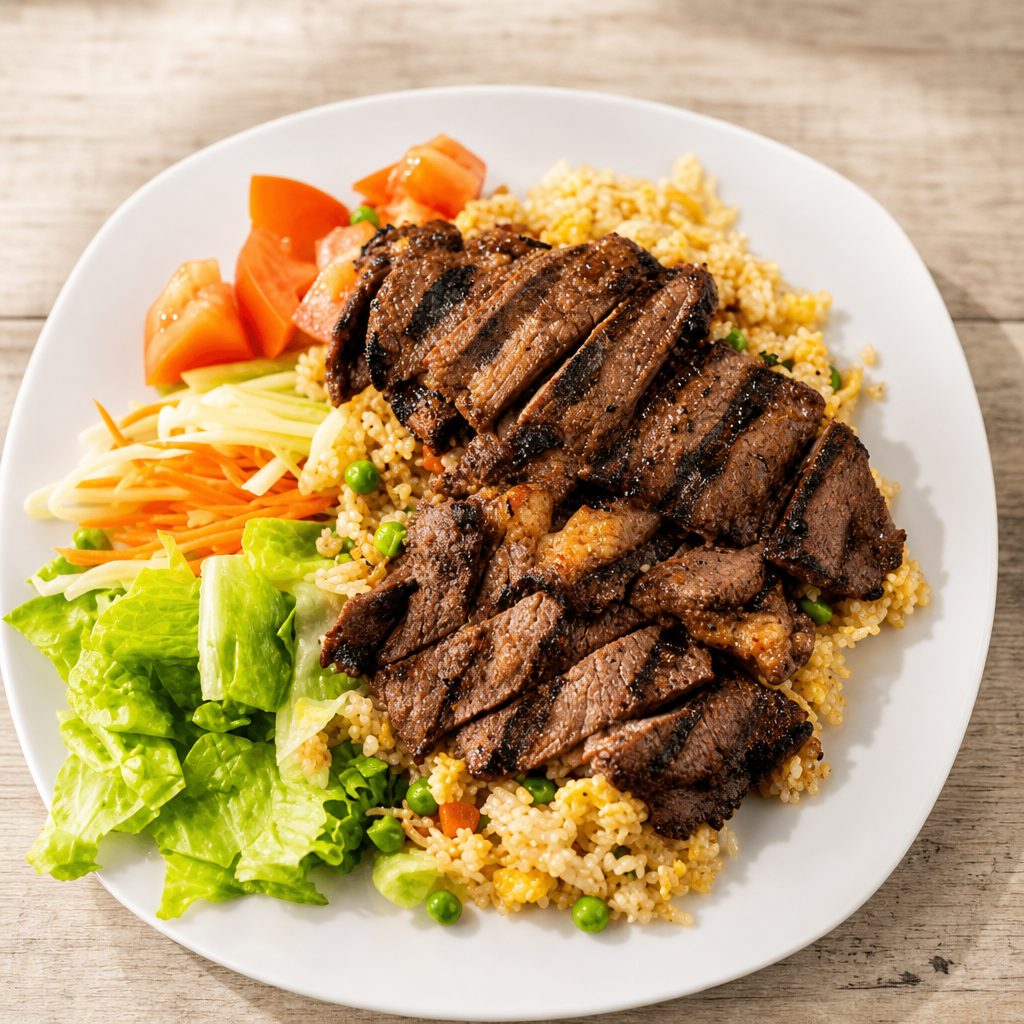 F2. Beef Fried Rice.