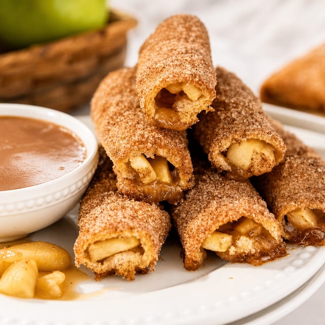Apple Pie Eggroll (3pcs).