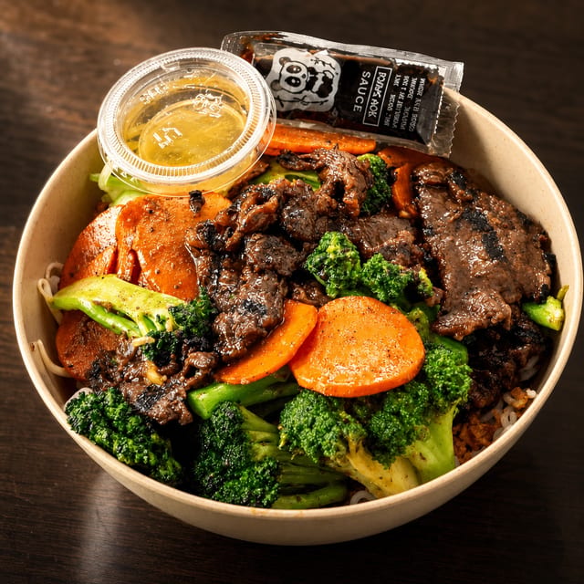 B4. Beef Stir Fry Bowl.
