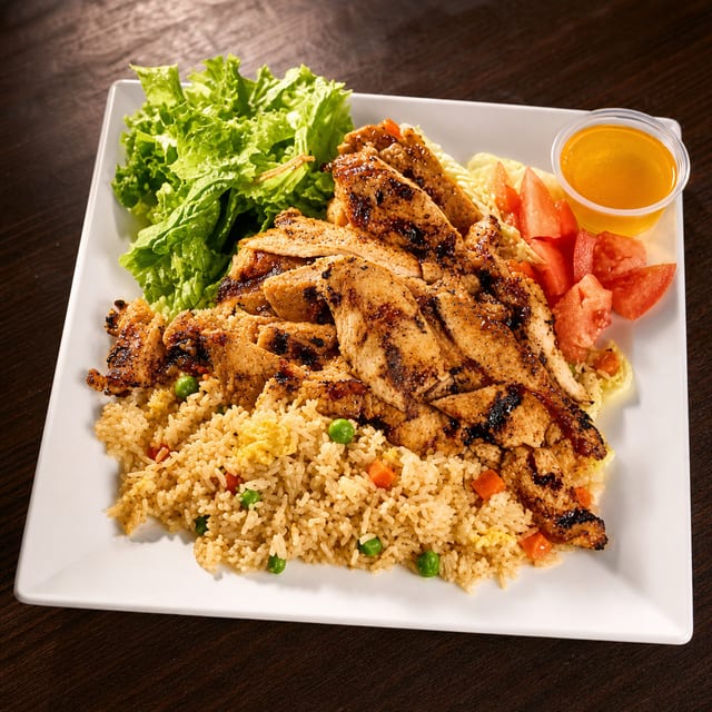 F1. Chicken or Pork Fried Rice.